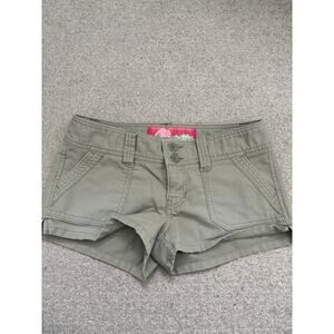 Y2K Abercrombie & Fitch Low Rise Cargo Short Shorts size 6